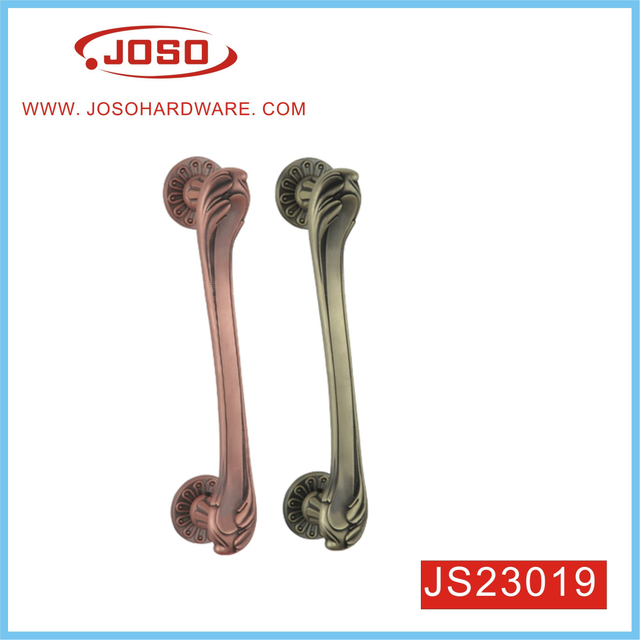 Manija de puerta de aleación de zinc elegante, noble y grande, Aulic