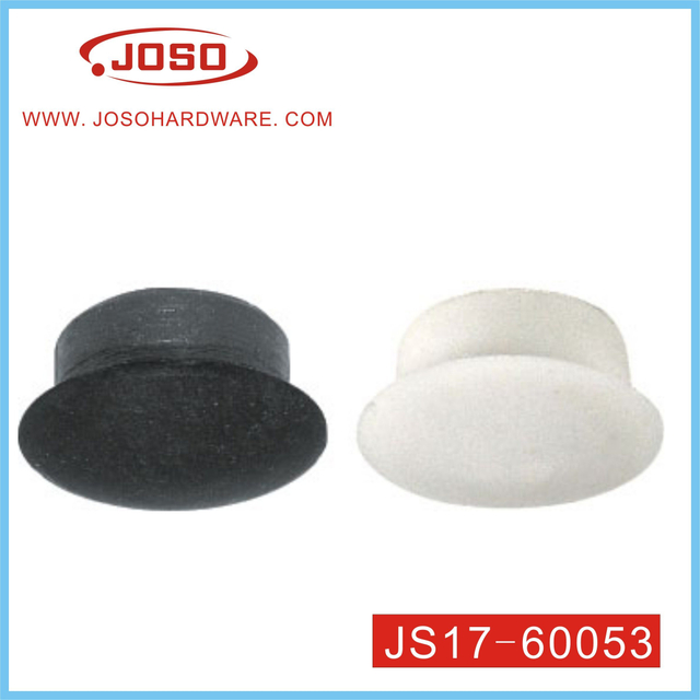 Tapa de perno tipo seta blanca de 16 mm de diámetro para patas de mesa