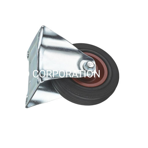 Rueda industrial de acero con carga de nailon de 230kg, rueda para muebles, rueda de carro