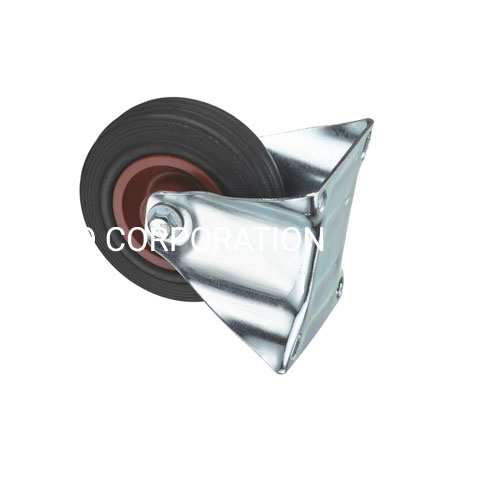Rueda industrial de acero con carga de nailon de 230kg, rueda para muebles, rueda de carro