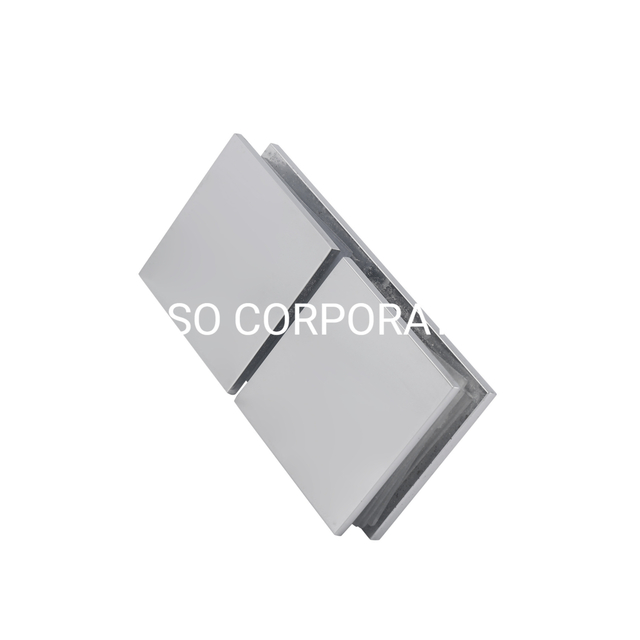 Accesorios sanitarios de latón bisagra de puerta de vidrio de 180 grados de accesorios de hardware