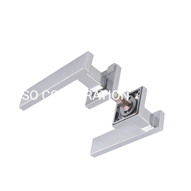Manija de palanca de muebles para el hogar, manija de puerta de oficina, manija de metal, suministro de fábrica