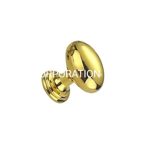 Perilla dorada para cajón de oficina, perilla de puerta con forma de seta de aleación de zinc, gran oferta, 22mm