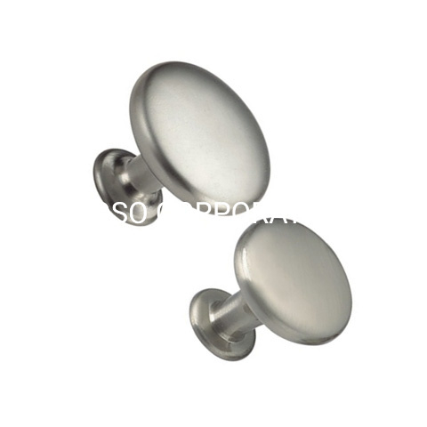 Manija del gabinete de la perilla de los muebles de la perilla de la manija de la perilla de puerta de la aleación del cinc 25m m