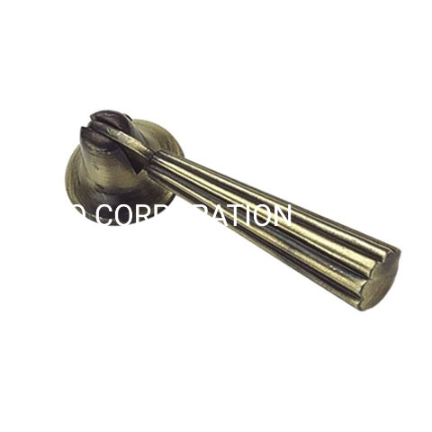 Manija de latón antigua para muebles, accesorios para muebles, manija de puerta de gabinete, 55mm de moda
