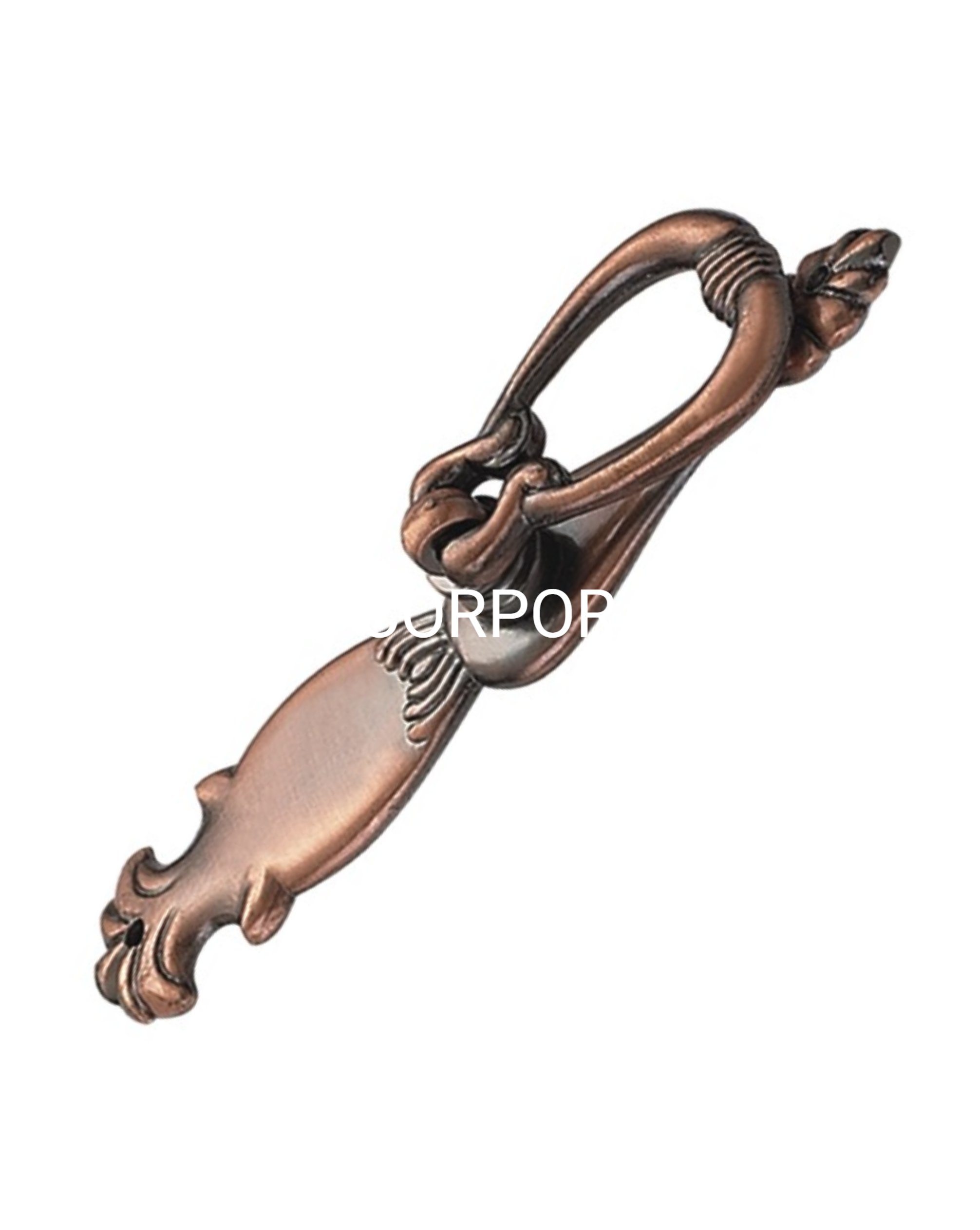 Herrajes para muebles Vintage 105mm aleación de Zinc manija de cobre antigua manija de gabinete manija de tocador