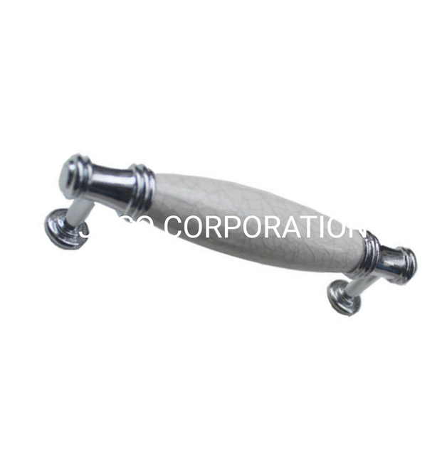 Manija del gabinete de suministro de fábrica, manija del cajón del tocador, manija de cerámica para muebles