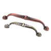 Accesorios de muebles de accesorios de puerta de manija de puerta de aleación de zinc de alta calidad 96 mm 128 mm
