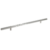Manija de puerta de vidrio para baño de acero inoxidable 304 personalizada de estilo moderno, manija de barra en T de Metal, accesorios para muebles