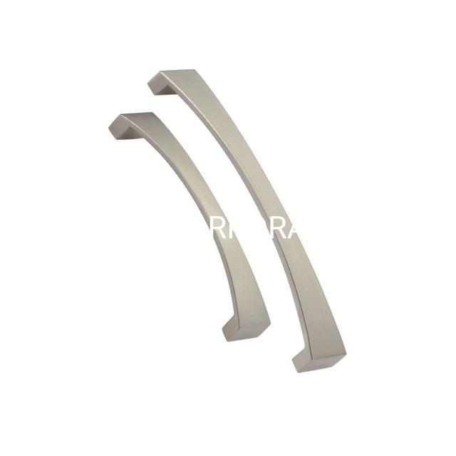 Perilla cepillada 128m m de los muebles de la perilla del gabinete de la manija del gabinete de la aleación del cinc