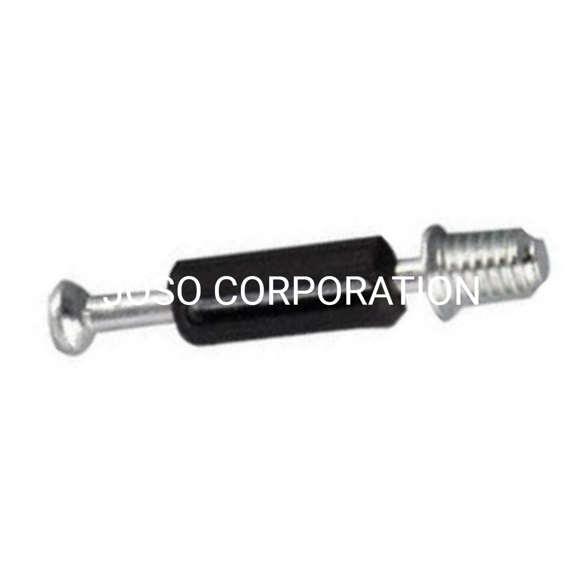 Top venta de plástico negro y perno negro herrajes para muebles accesorios para muebles soporte de estante de tornillo de gabinete