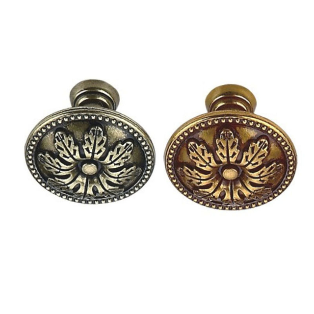 Manija de seta de aleación de zinc, perilla de cajón de 27mm, 32mm y 36mm