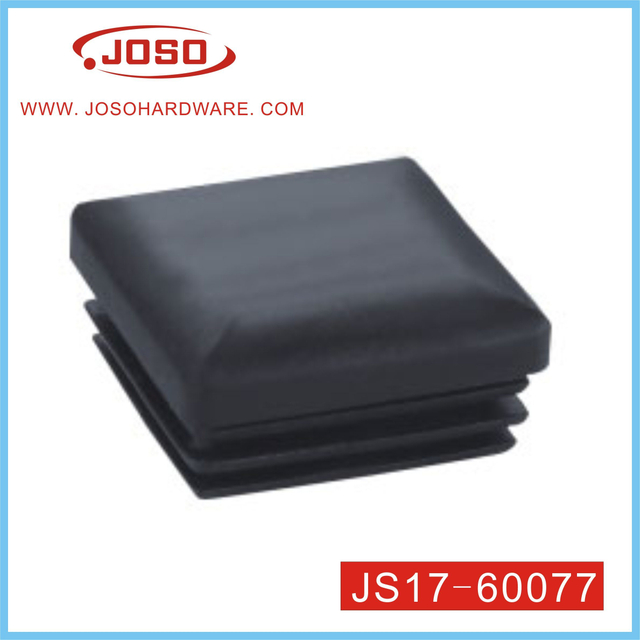 Pata ajustable cuadrada de plástico de 50x50mm para accesorios de muebles, patas de mesa, patas de muebles