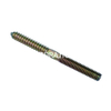 Tornillo doble plateado amarillo de acero al por mayor de los muebles del perno de la suspensión del tornillo del hilo M8
