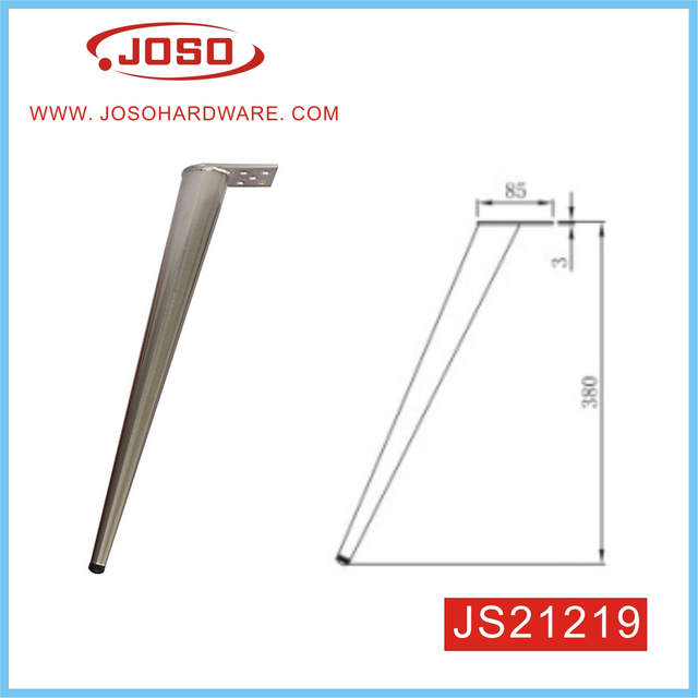 Pata de muebles cónica de alta calidad para mesa