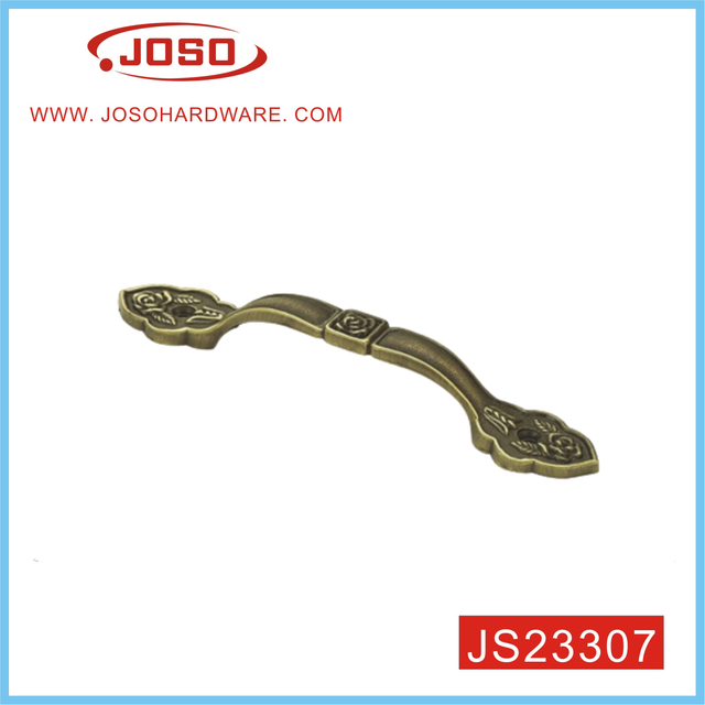 Tirador de muebles de latón antiguo Vintage europeo para cajón de dormitorio