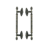 Manija de puerta de latón antiguo de aleación de zinc, 400mm, 500mm, manija de cocina