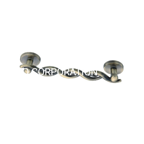 Manija de puerta de aleación de zinc de 300 mm Manija de muebles de oficina Manija de cocina