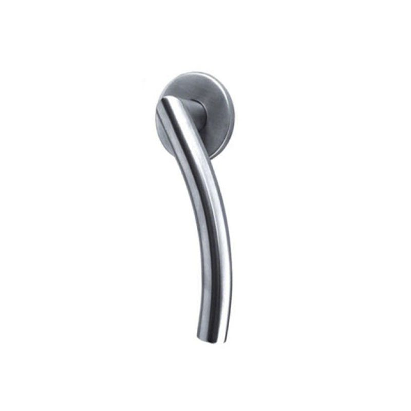 Manija de palanca tubular SUS304 SUS201, manija de puerta, manija de oficina, venta superior