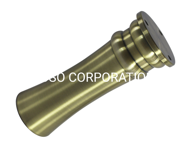 Venta caliente pierna de aluminio gabinete pierna sofá pierna mesa pierna muebles pierna