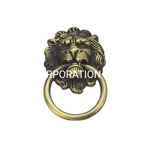 Manija clásica del escritorio de la manija del gabinete del tipo animal de la aleación 38m m 52m m del cinc