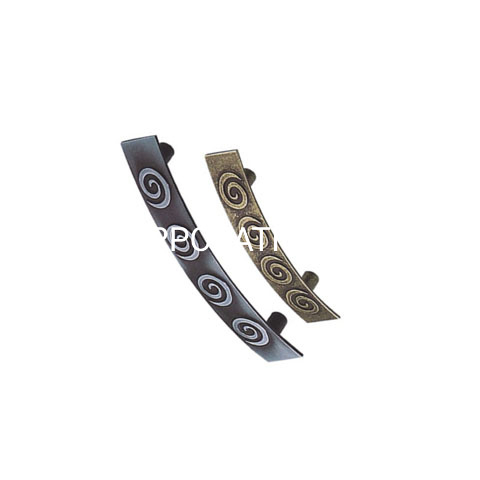 Manija simple modificada para requisitos particulares de los muebles del hotel de la manija del armario de la manija pequeña de la aleación 128m m del cinc