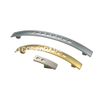 Tirador de cajón con tirador de muebles dorado y cepillado de aleación de zinc de 96 mm