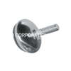 Plástico popular con conector de pata de mesa de hardware de gabinete de tornillo de perno ajustable de acero