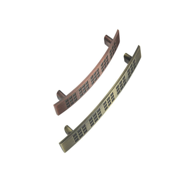 Manija de latón antigua clásica del tocador de la manija del tirón de los muebles 160m m de la aleación del cinc