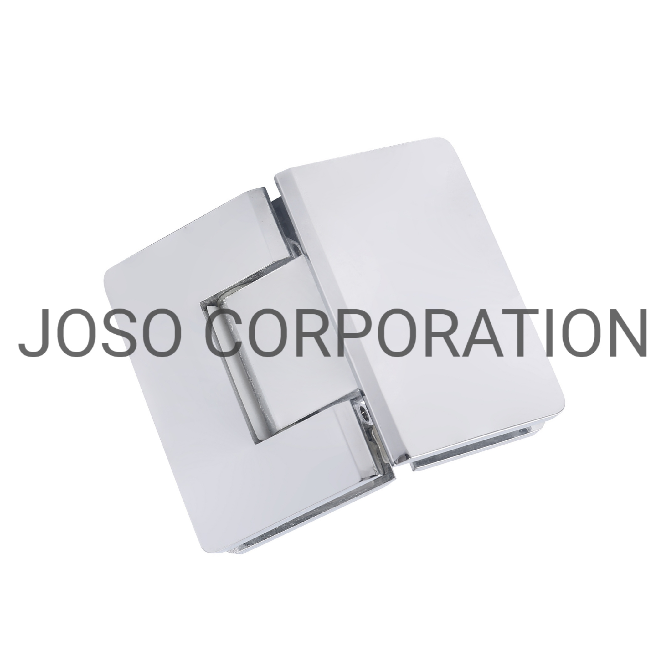 Bisagra ajustable de 135 grados Bisagra de latón Bisagra de baño Bisagra de vidrio Cromo brillante