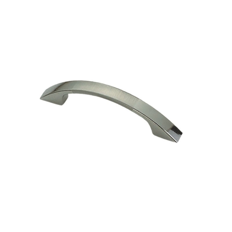 Aleación de zinc dorado y cepillado 64 mm 96 mm 128 mm Manija para muebles Accesorios de cocina