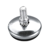 Accesorios de patas de sofá con tornillo de pata de mesa antideslizante de acero de suministro de fábrica de 37 mm