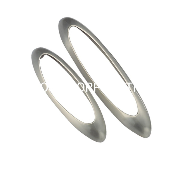 Manija ovalada del tocador de la manija de la oficina de la manija del cajón de la distancia central de la aleación del cinc de la fuente de la fábrica 96m m