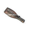 Manija pequeña de cobre antiguo de 64mm con forma de botella de moda, manija para cajón, manija para muebles