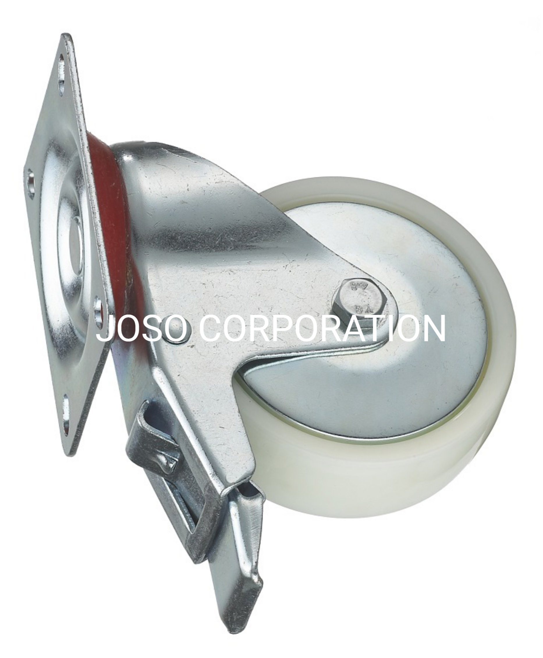 Rueda giratoria de acero para muebles, rueda giratoria para silla, gran oferta
