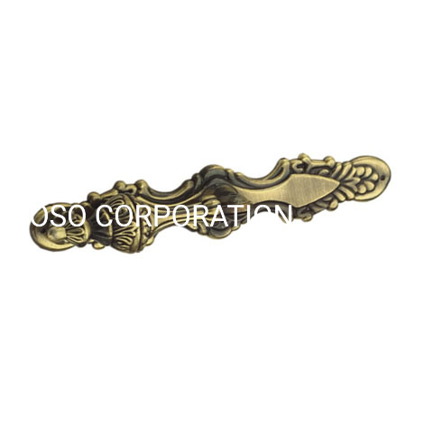 Tirador exterior de armario para puerta de muebles, aleación de zinc de alta calidad, 120mm