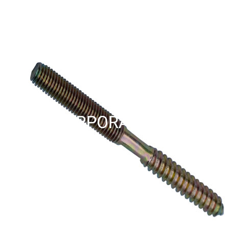 Tornillo doble plateado amarillo de acero al por mayor de los muebles del perno de la suspensión del tornillo del hilo M8