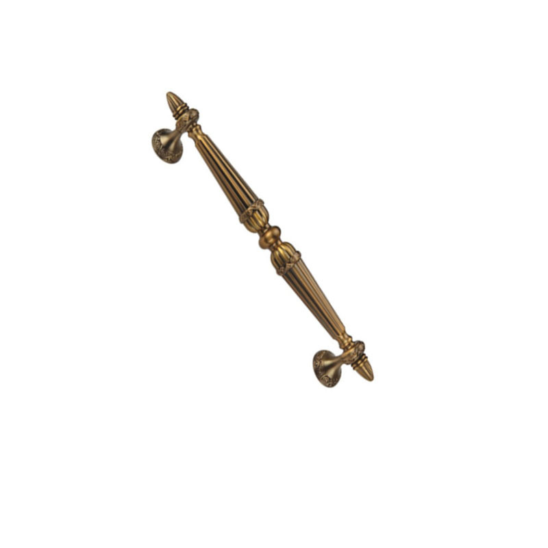 Manija de puerta de aleación de zinc, accesorios para el pecho, 450mm, suministro de fábrica, manija de cocina