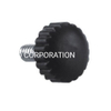 Tornillo de ajuste blanco y negro de 20 mm para herrajes para muebles para patas de sofá