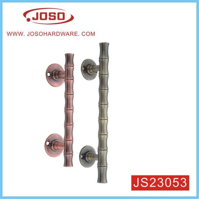 Empuñadura de puerta elegante y noble con forma de bambú para puerta exterior