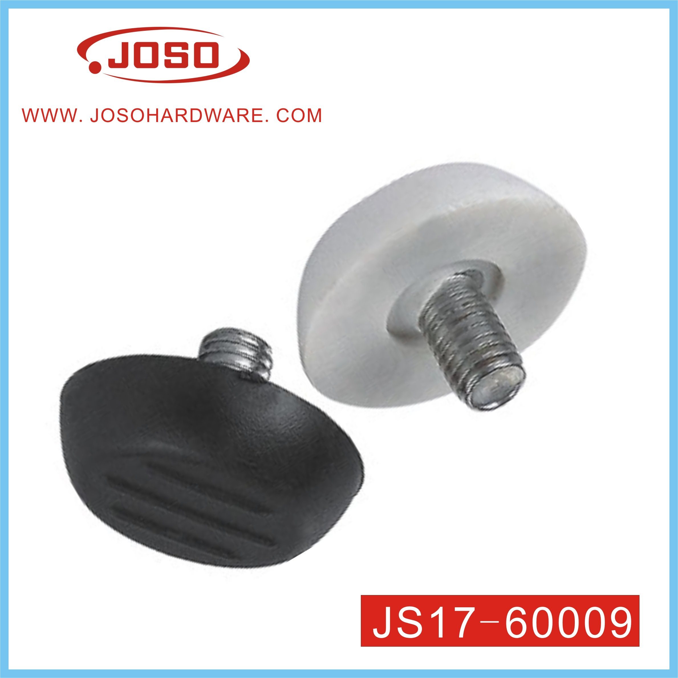 Popular tornillo deslizante ajustable de hardware para patas de sofá