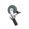 Suministro de fábrica de plástico de 50 mm con freno Ruedas giratorias Carrito Ruedas para muebles