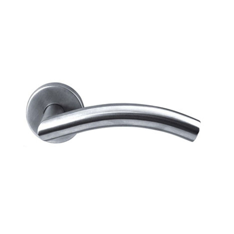 Manija de palanca tubular SUS304 SUS201, manija de puerta, manija de oficina, venta superior