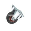 Rueda industrial de acero con carga de nailon de 230kg, rueda para muebles, rueda de carro