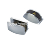 Accesorios de vidrio de aleación de zinc, accesorios de puerta con clip de vidrio, herrajes para baño, accesorios de baño