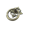Manija de anillo de aleación de zinc, perilla de pecho de 40mm, manija de cocina, manija de gabinete