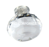Perilla de cristal para gabinete, manija para muebles, perilla para armario, perilla de cocina
