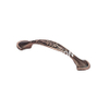 Mango de cocina en forma de arco de cobre antiguo clásico, aleación de zinc, 96mm, 128mm