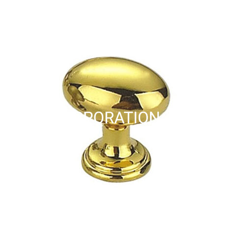 Perilla dorada para cajón de oficina, perilla de puerta con forma de seta de aleación de zinc, gran oferta, 22mm