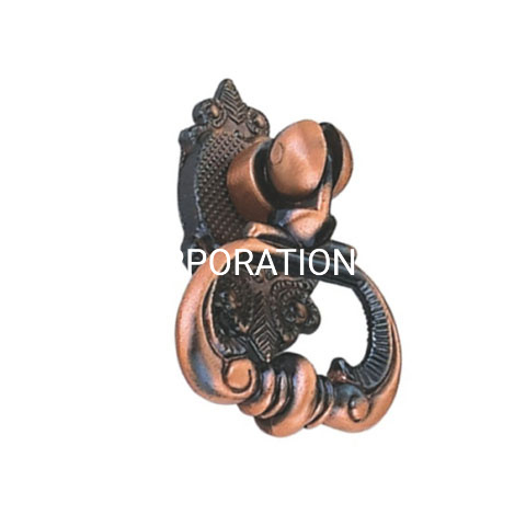 Manija del cajón de la manija del gabinete de la manija de los muebles de elevación del pecho clásico de la aleación del cinc 37m m